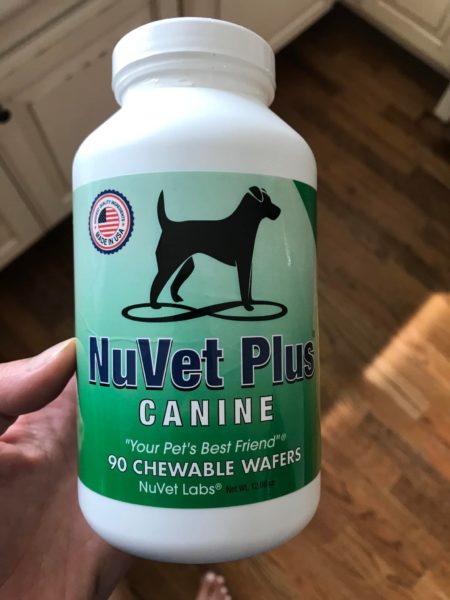 Creme of the Crop Miniature Dachshunds Breeder - NuVet Plus Canine Wafers