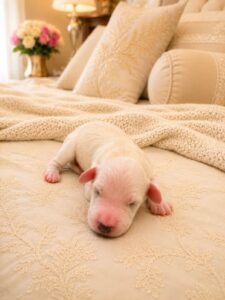 Creme of the Crop Miniature Cream Dachshund Puppy For Sale - Dom 2