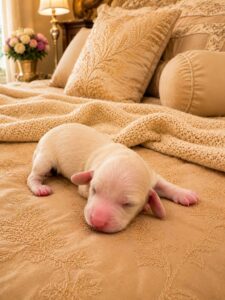 Creme of the Crop Miniature Cream Dachshund Puppy For Sale - Luxe 2