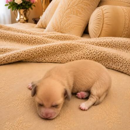 Creme of the Crop Miniature Cream Dachshund Puppy For Sale - Toast 1